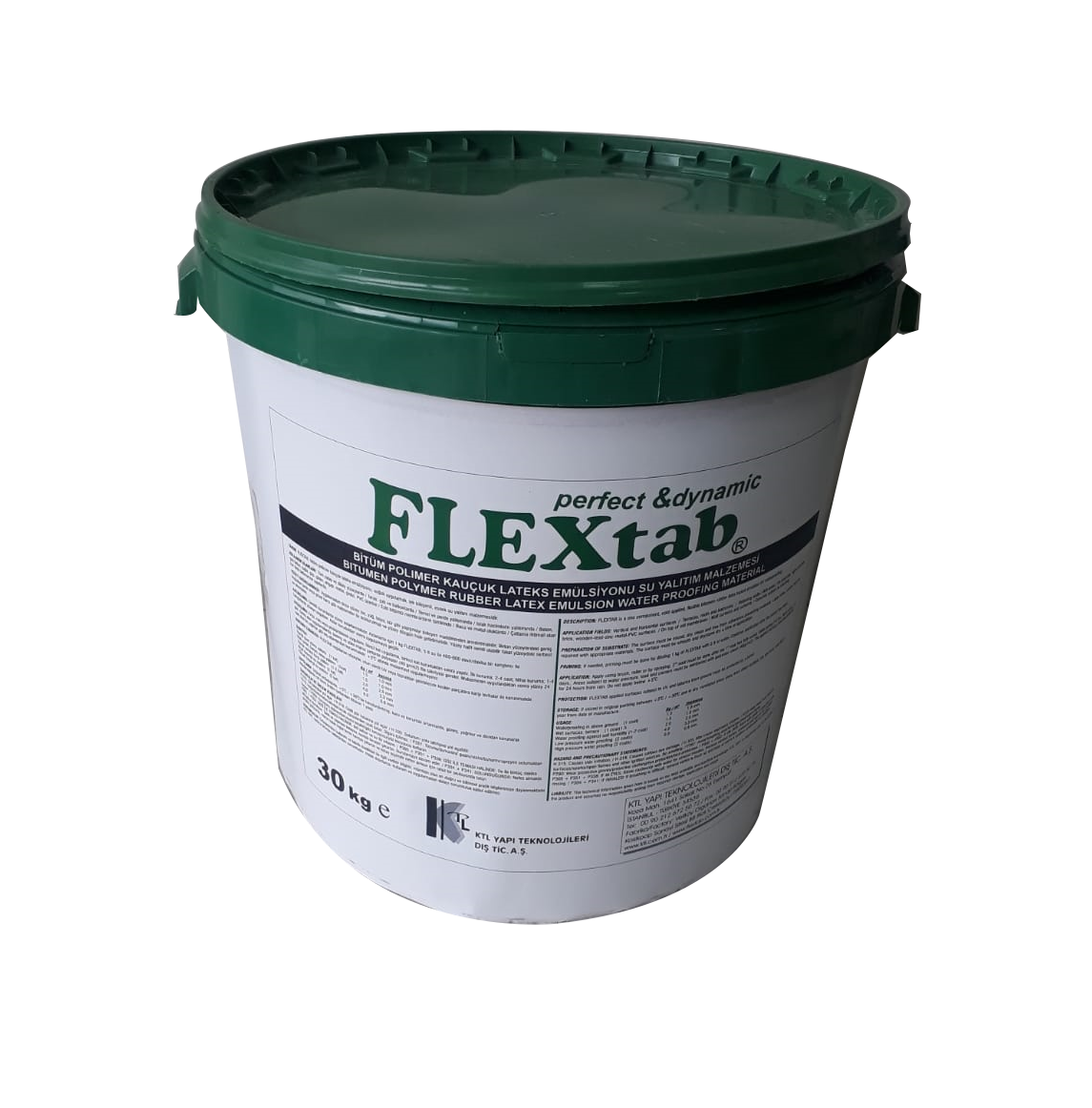 FLEX1K Bitüm Polimer Kauçuk Lateks Emülsiyonu Su Yalıtım Malzemesi